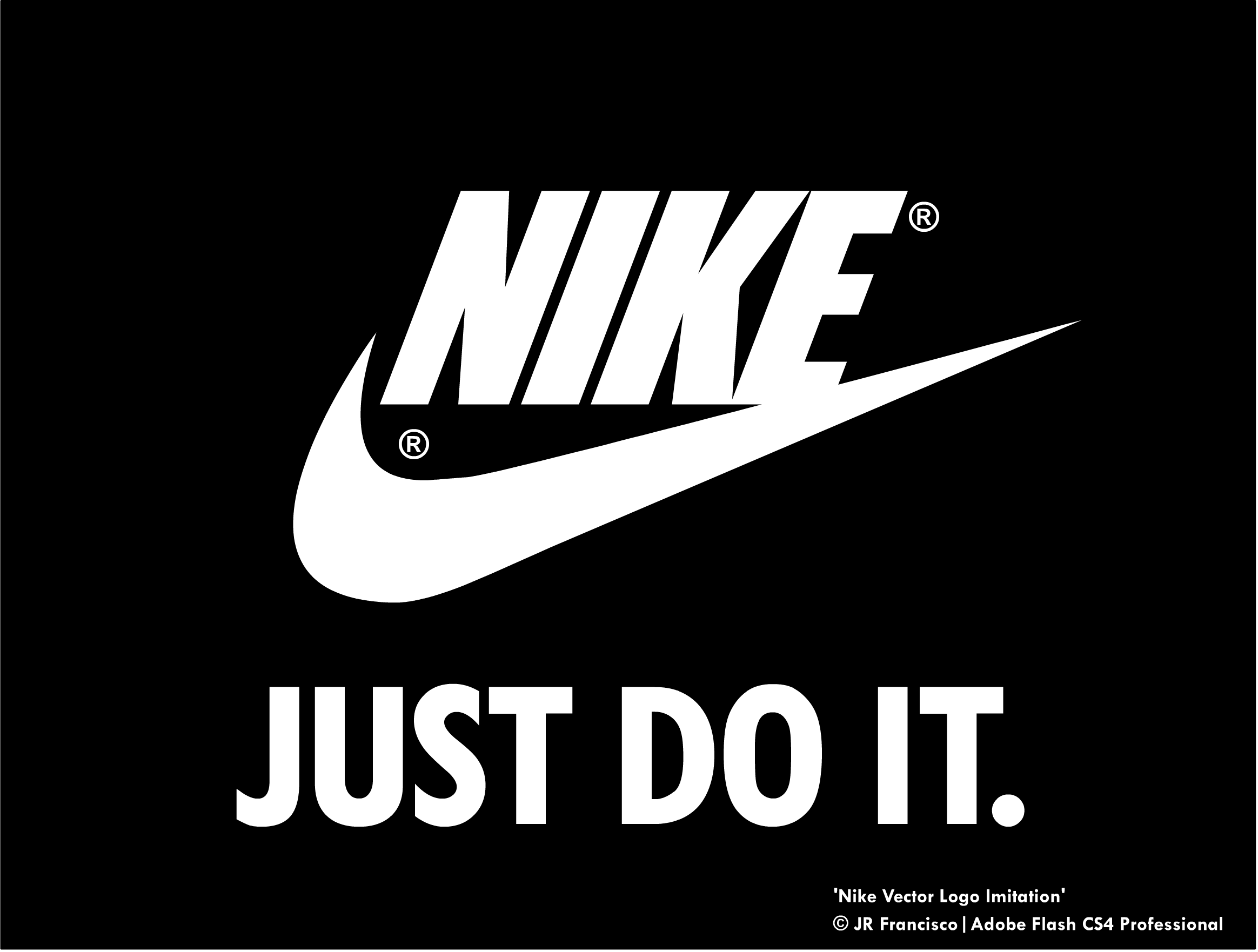 nike logo with just do it