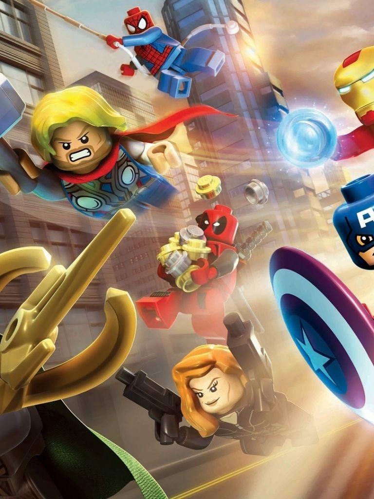 Video Game LEGO Marvel Super Heroes (768x1024) Wallpaper