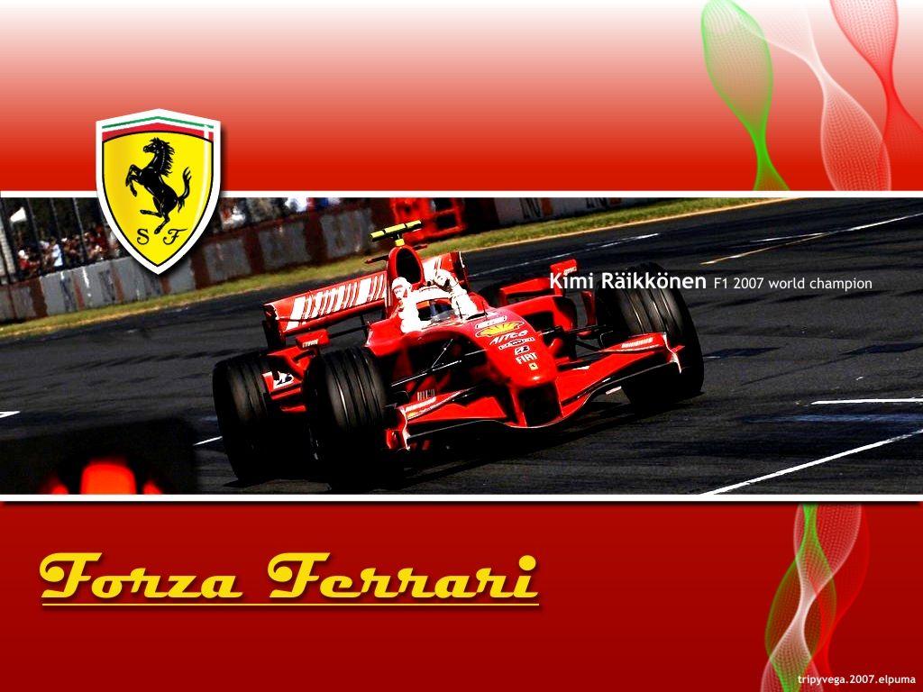 Kimi Raikkonen Ferrari 2007 F1