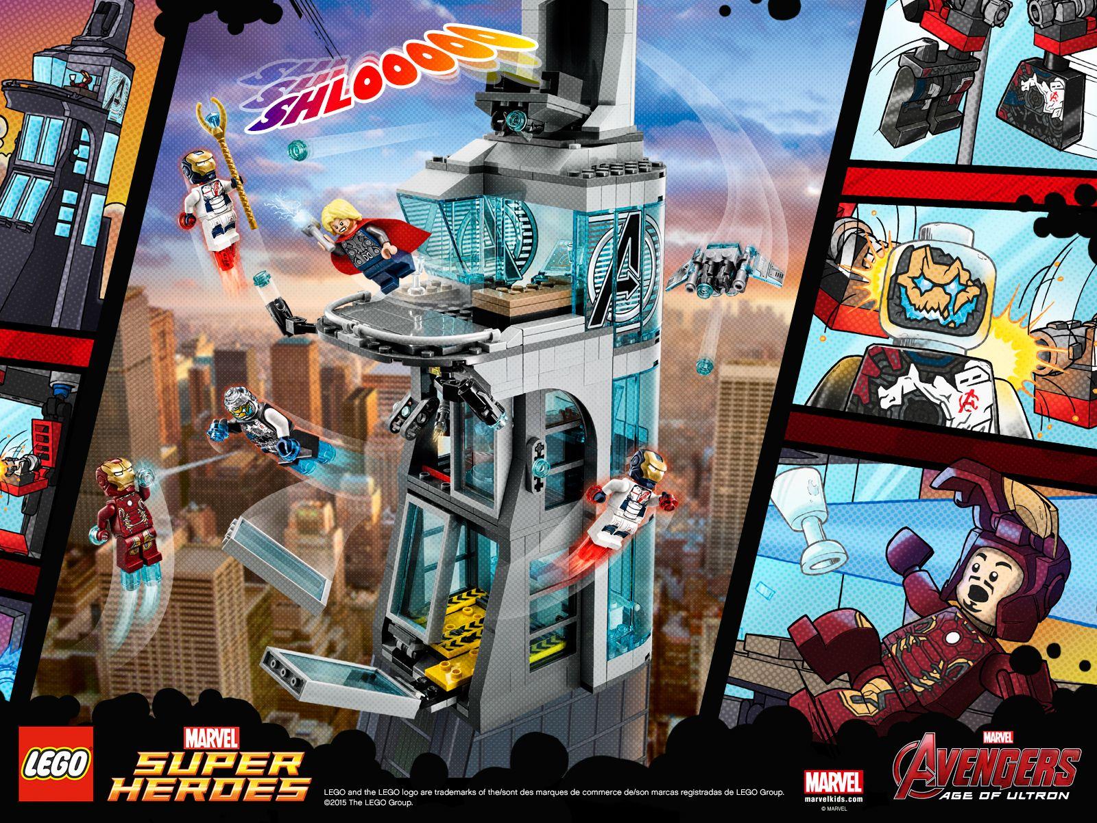Attack on Avengers Tower® Marvel™ Super Heroes