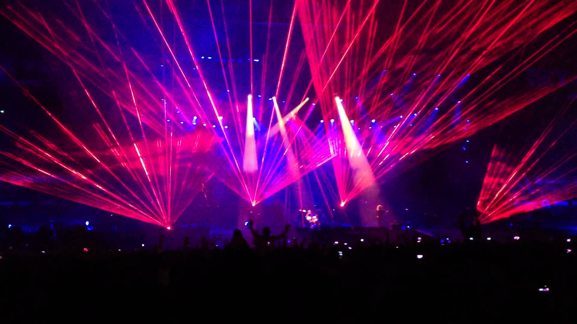 Metallica live Rock am Ring 2012 Laser Show HD 1080p