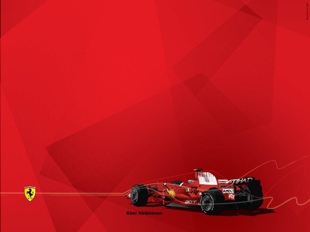 Kimi Raikkonen Ferrari By Kelvin Pissed
