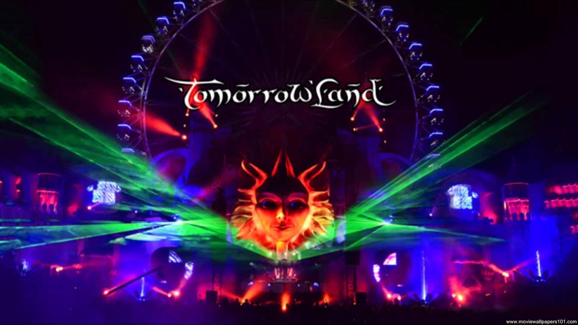 Tomorrowland 2018 Laser Show HD Wallpaper