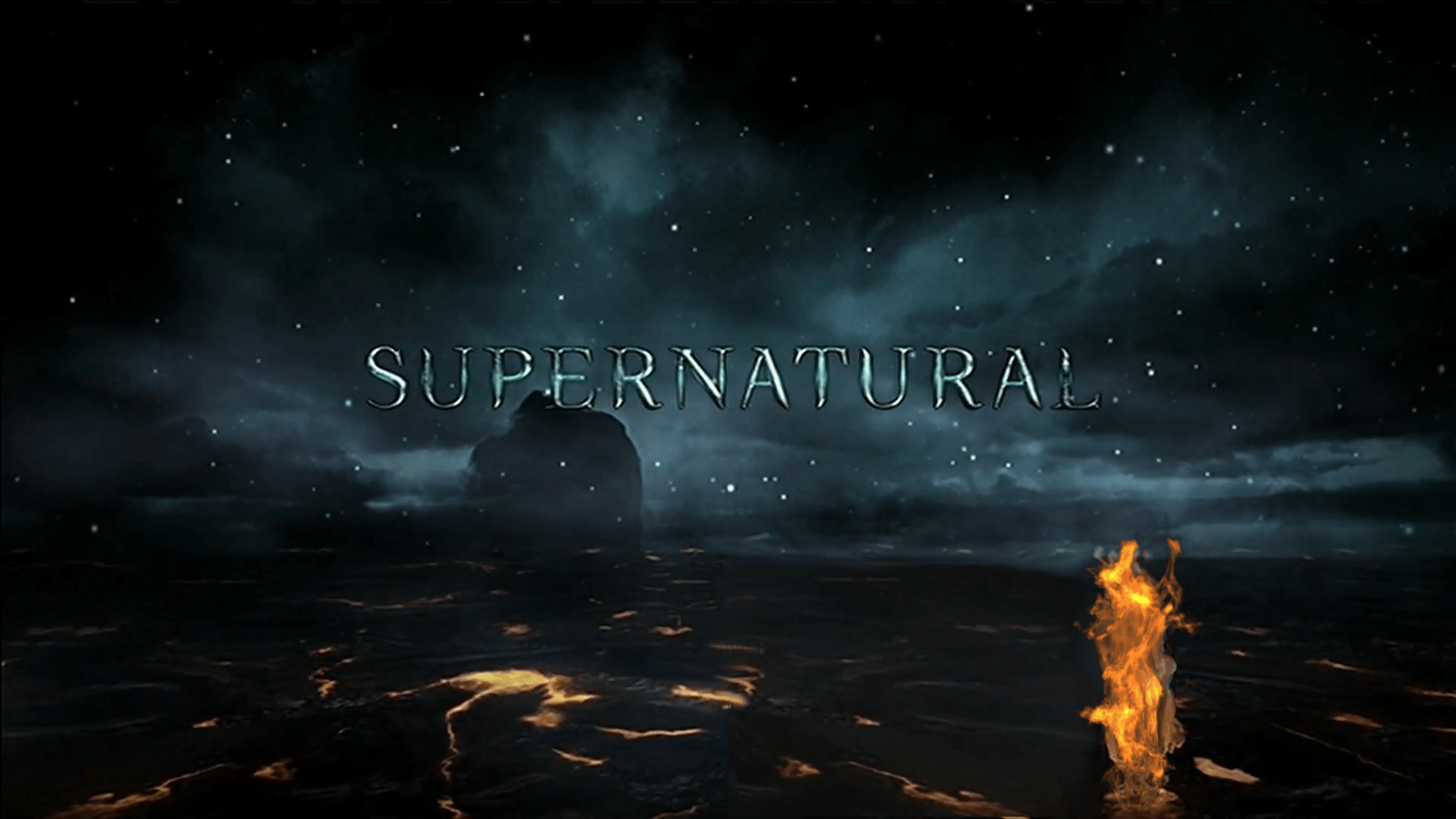 Season 8 Logo Supernatural Wallpaper HD