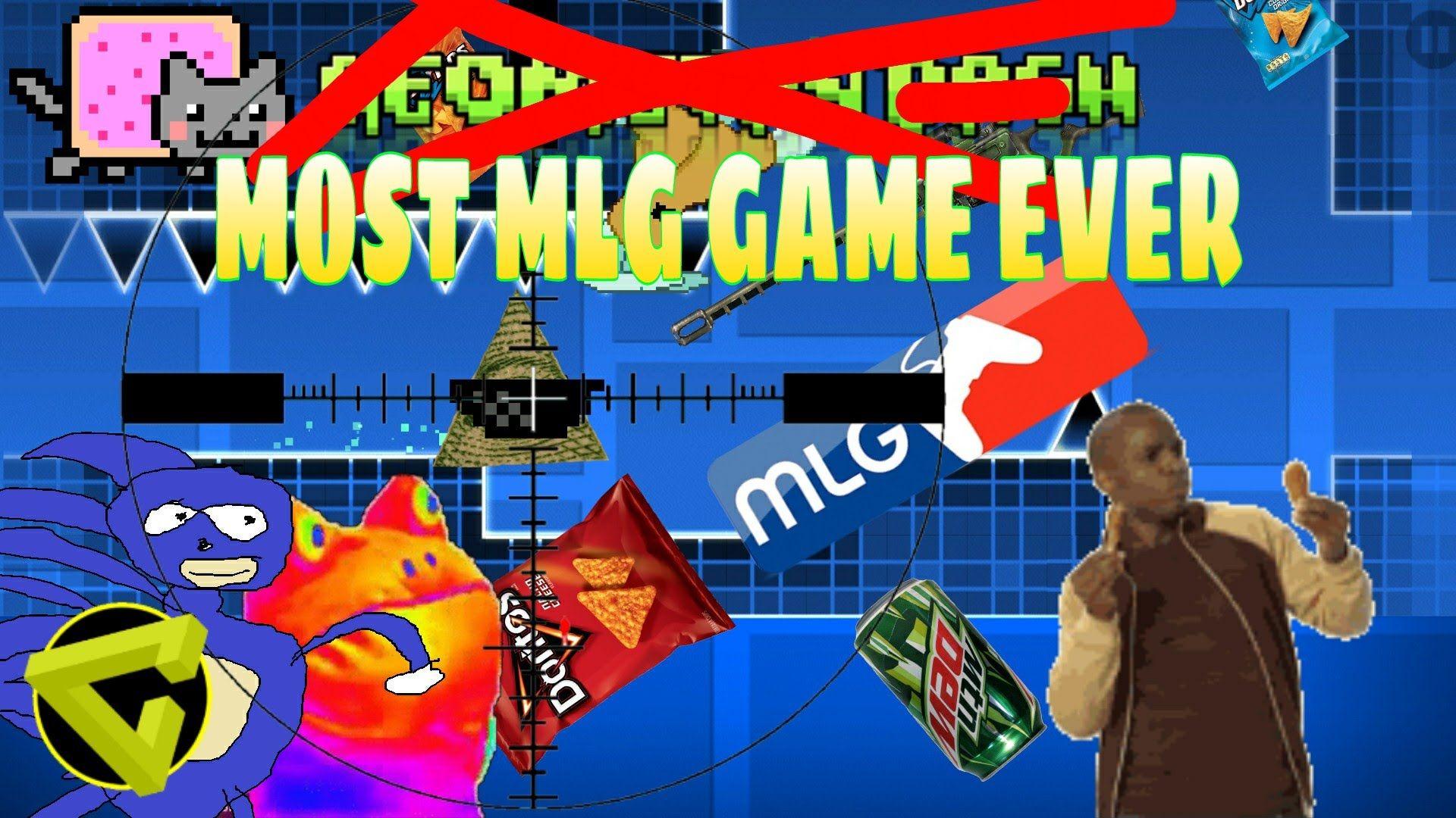 MEJOR QUE GEOMETRY DASH [MLG]. MOST MLG GAME EVER GAME OF THE YEAR