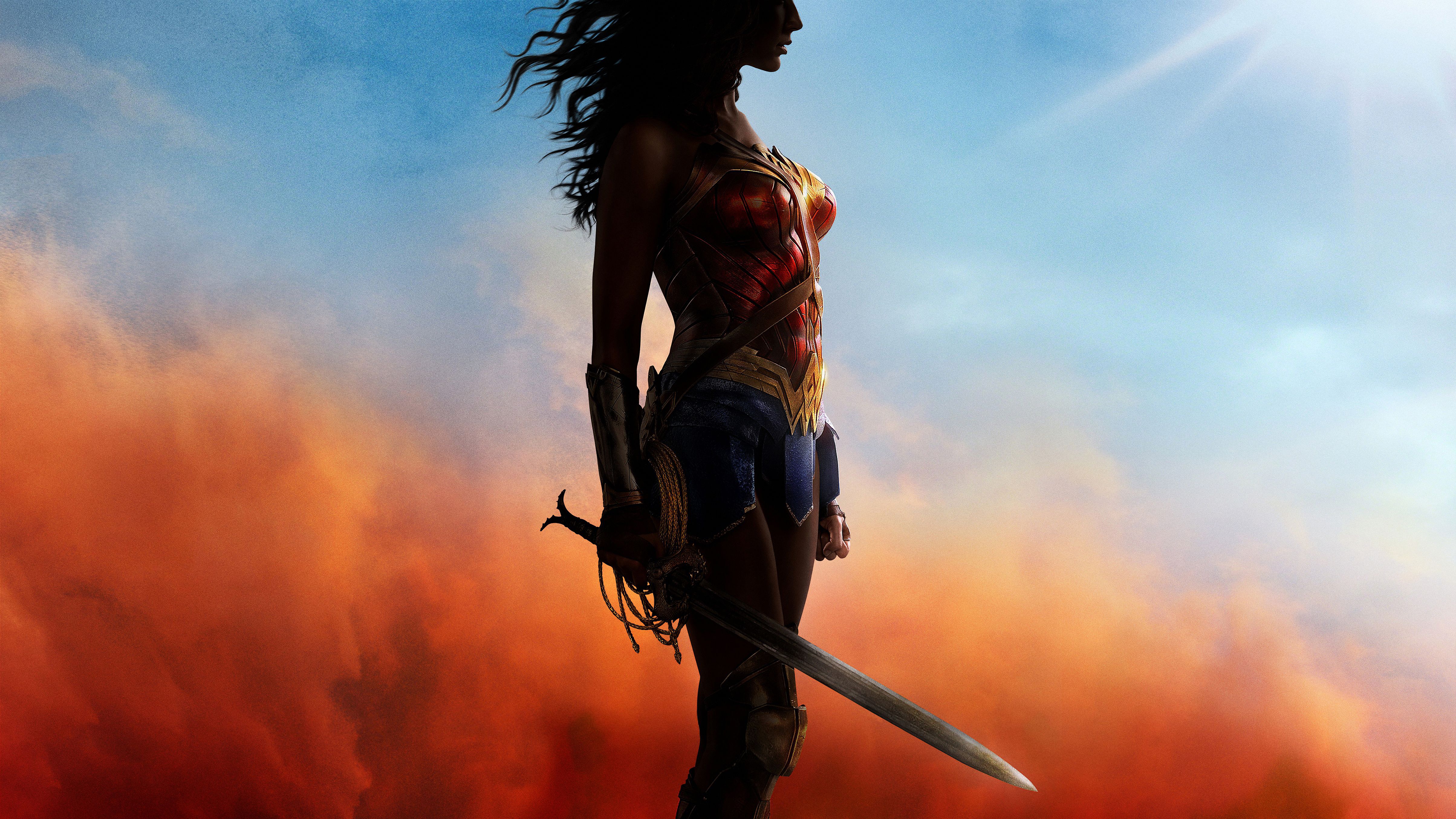 Wallpaper Wonder Woman, Gal Gadot, HD, 4K, Movies