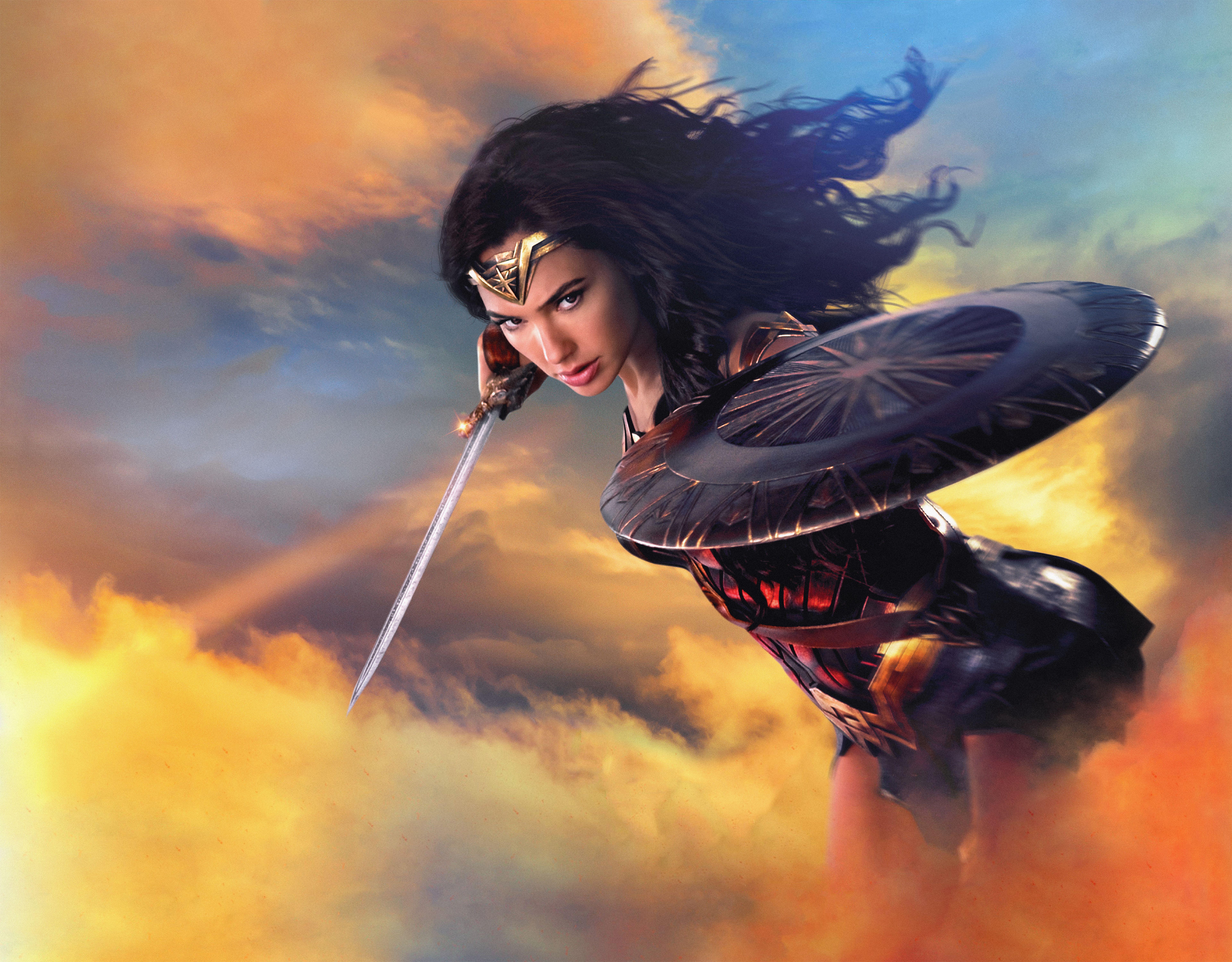 Wallpaper Wonder Woman, 4K, 8K, Movies