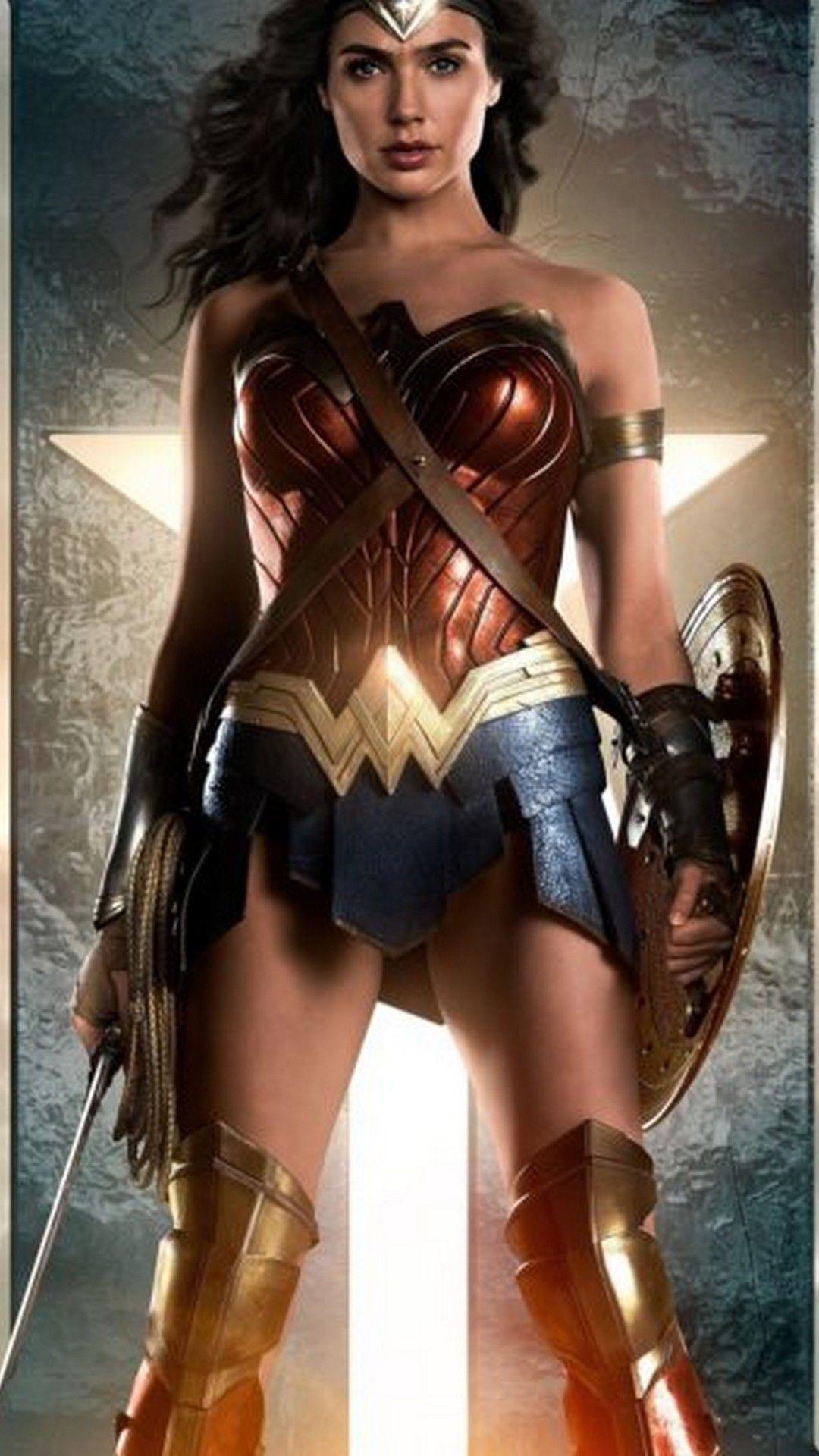 Wonder Woman Justice Leauge Gal Gadot Wallpaper 3D iPhone Wallpaper