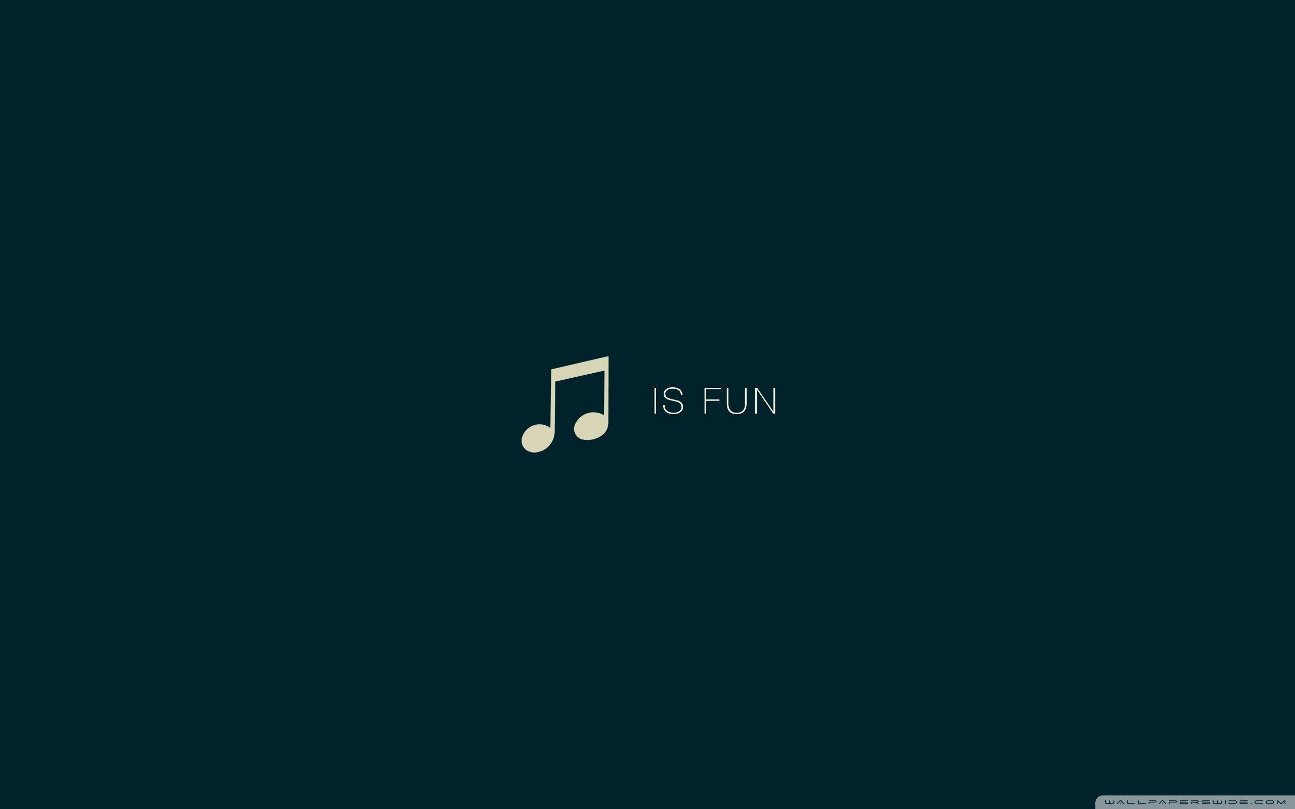 Music Is Fun ❤ 4K HD Desktop Wallpaper for 4K Ultra HD TV • Dual