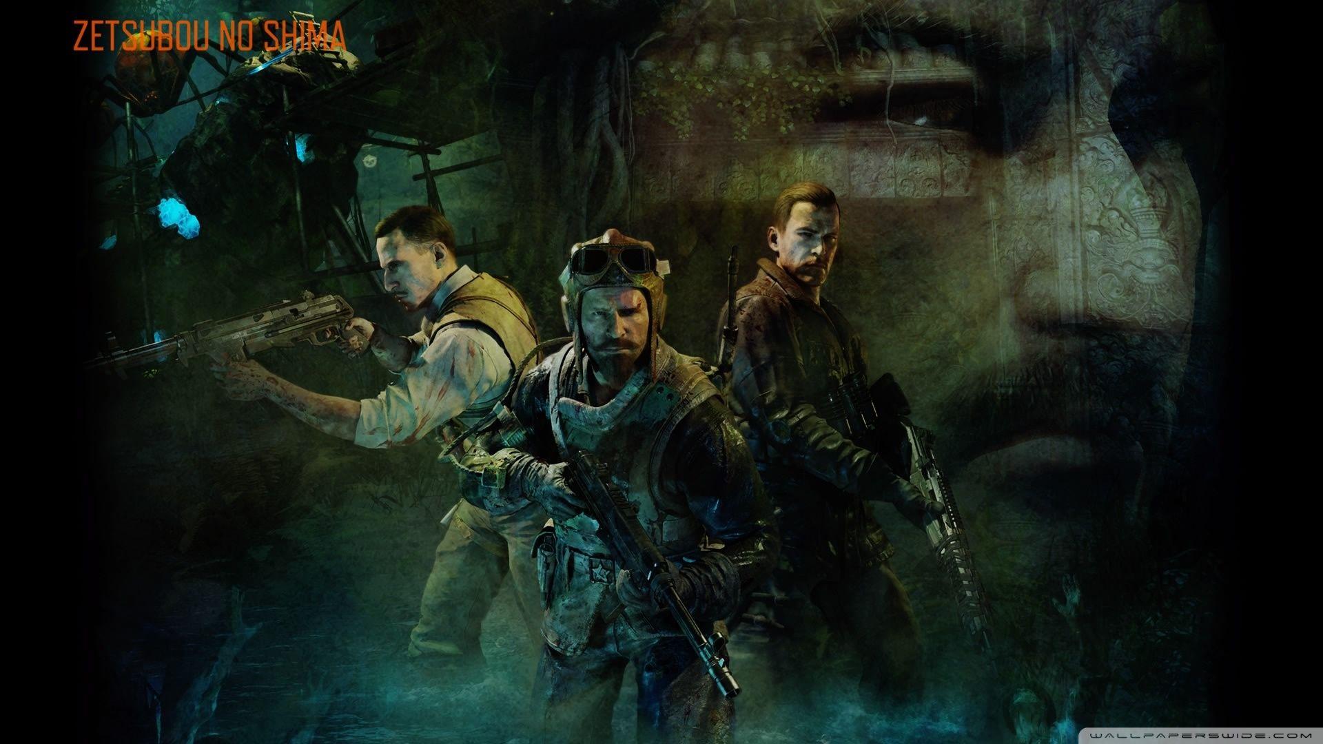 Call of Duty Zombies ZETSUBOU NO SHIMA ❤ 4K HD Desktop Wallpaper