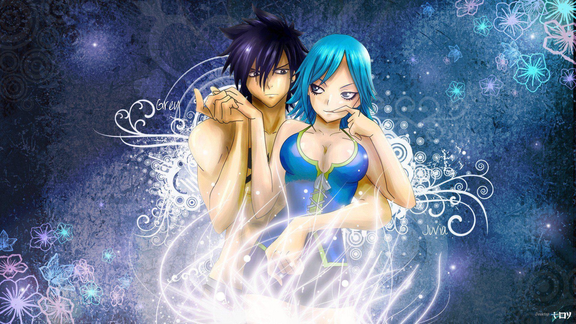 Anime Fullbuster Gray Juvia Loxar Fairy Tail