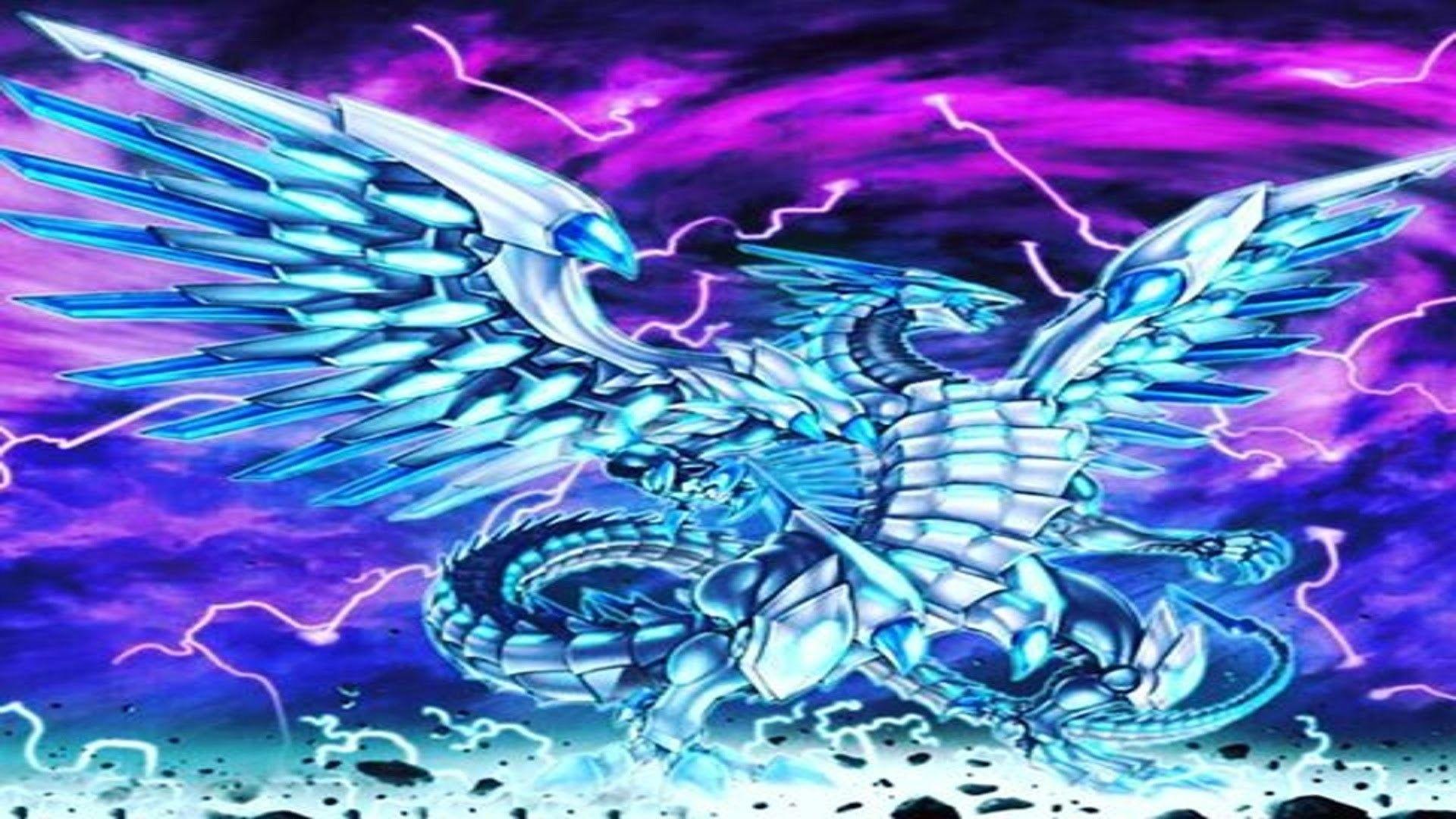 Blue Eyes White Dragon Wallpaper