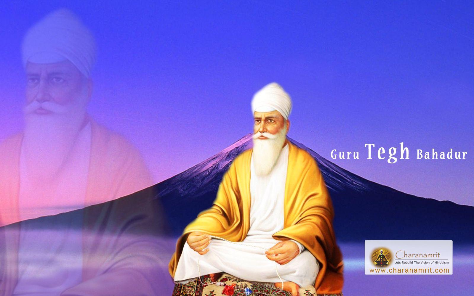 Sri Guru Tegh Bhadur Sahib Ji beautiful Hd Wallpapers for free