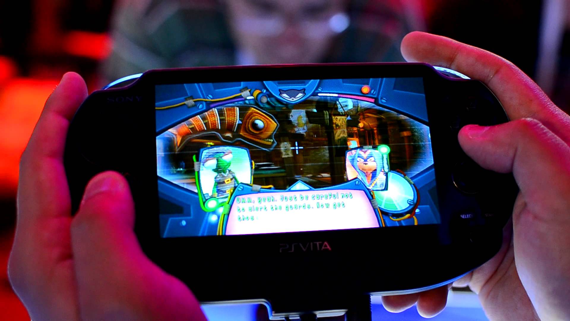 Sly Cooper Vita E3 Gameplay