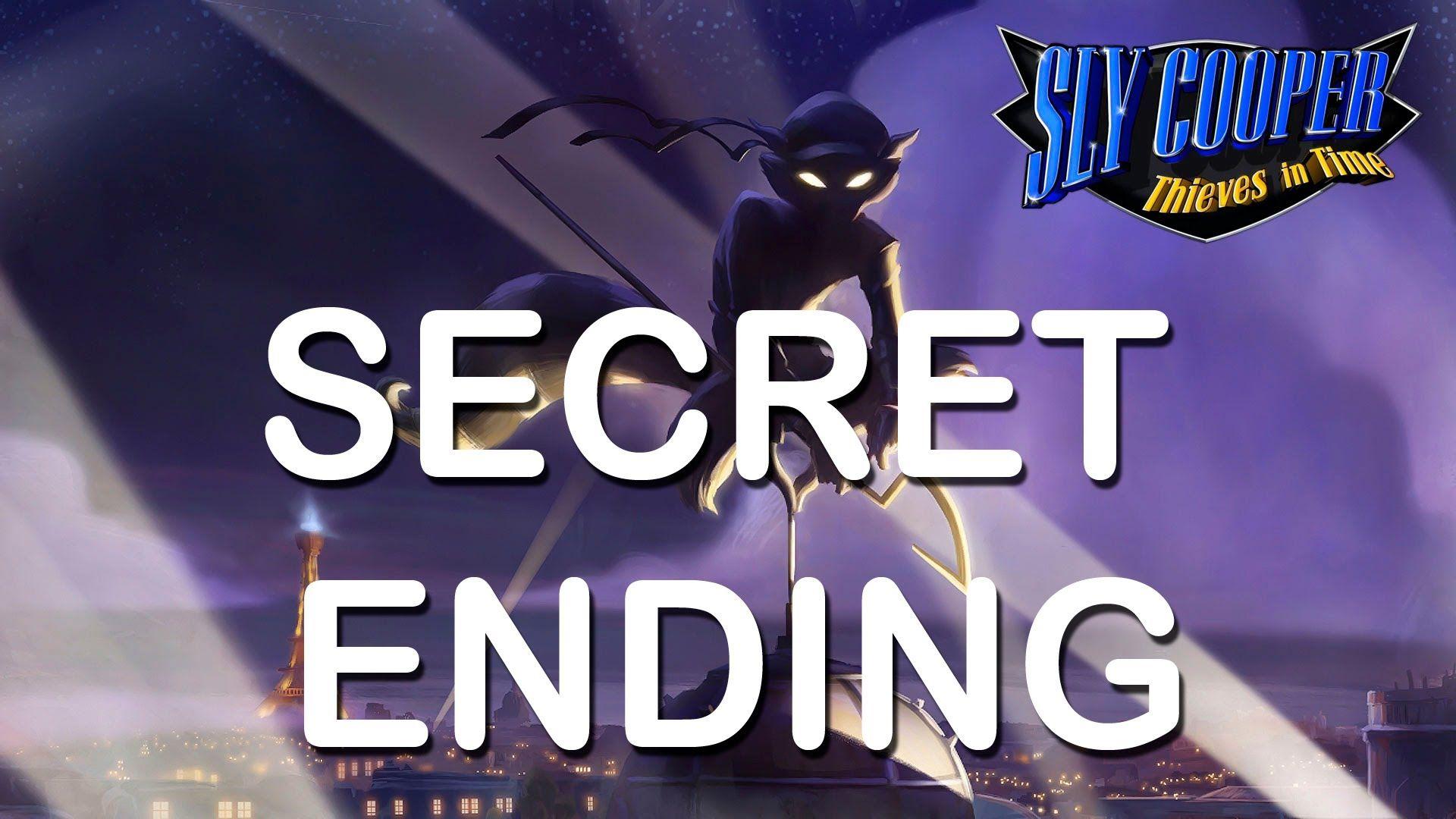 Sly Cooper Thieves in time Secret Ending Sly Cooper 4 secret ending