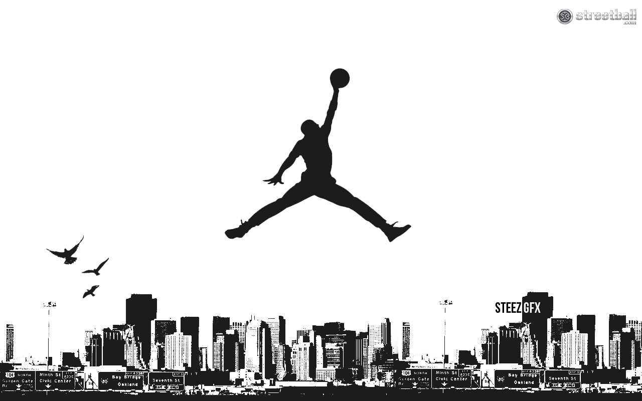 Jumpman Logo Wallpaper. AiR Michael Jordan 23