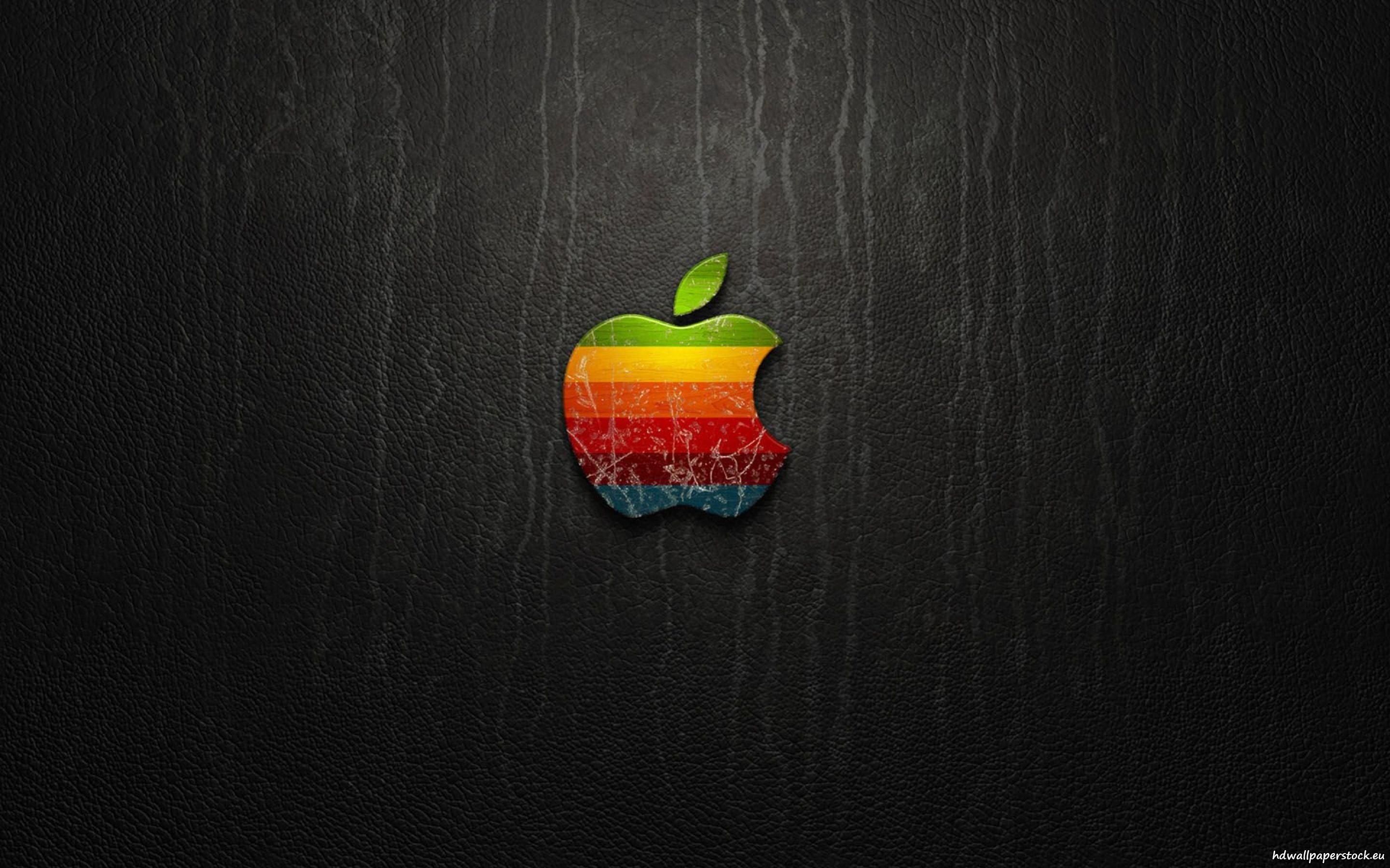 Retro Apple Logo 2880x1800