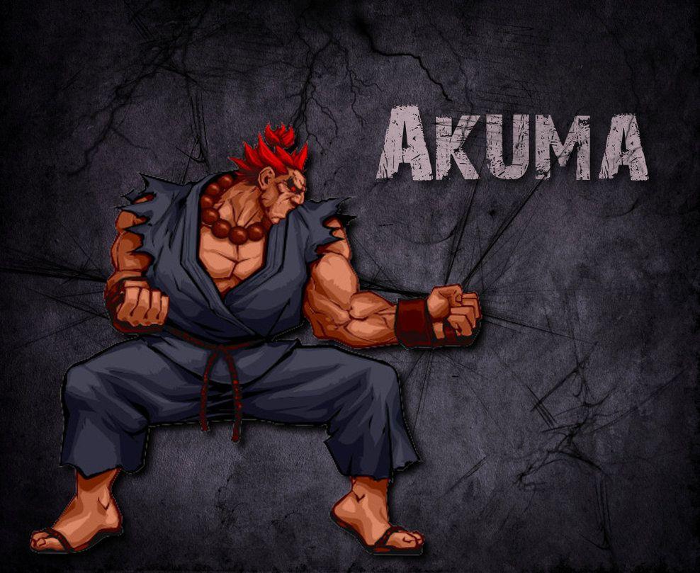 Akuma Street Fighter Wallpaper