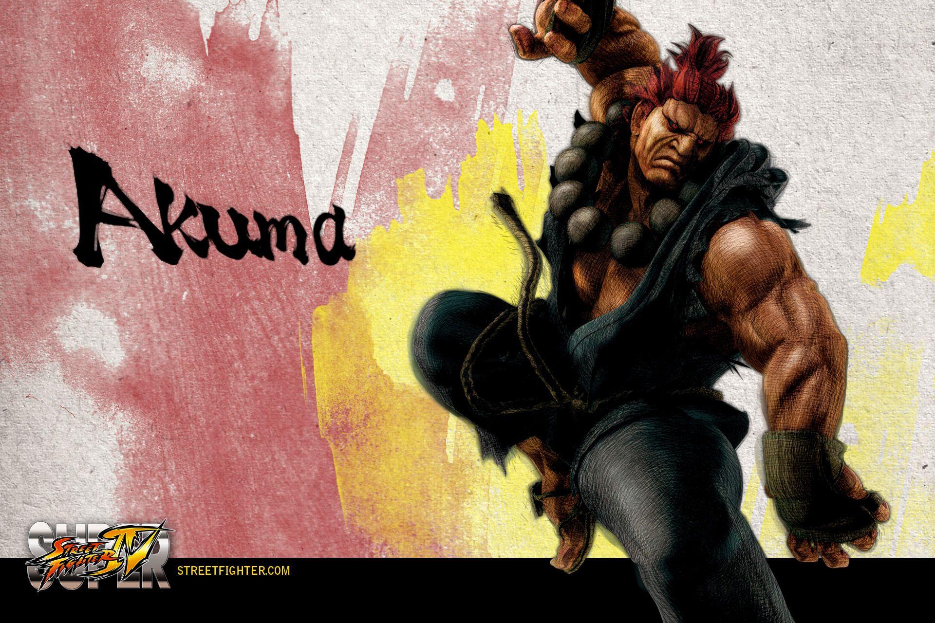 Super Street Fighter 4 Gouki Akuma Wallpaper