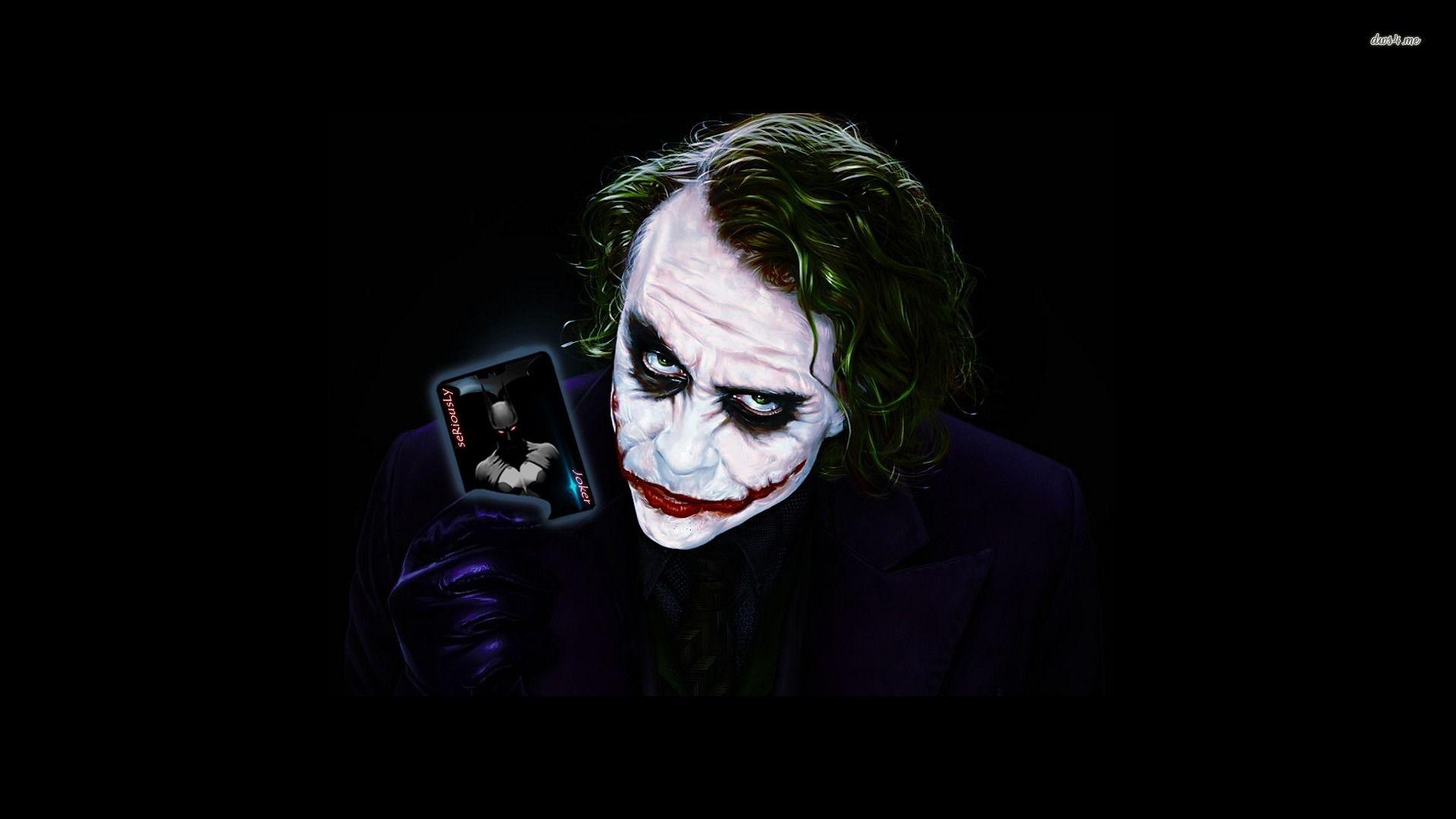 Joker Card Dark Knight Wallpaper