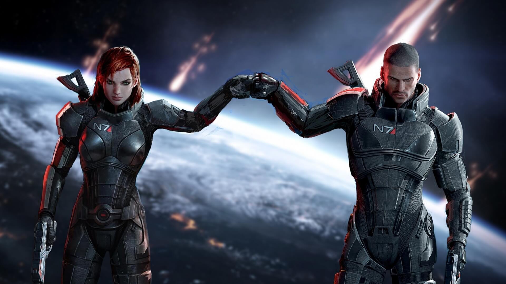 Mass Effect Shepard Wallpaper Background. HD Wallpaper Background