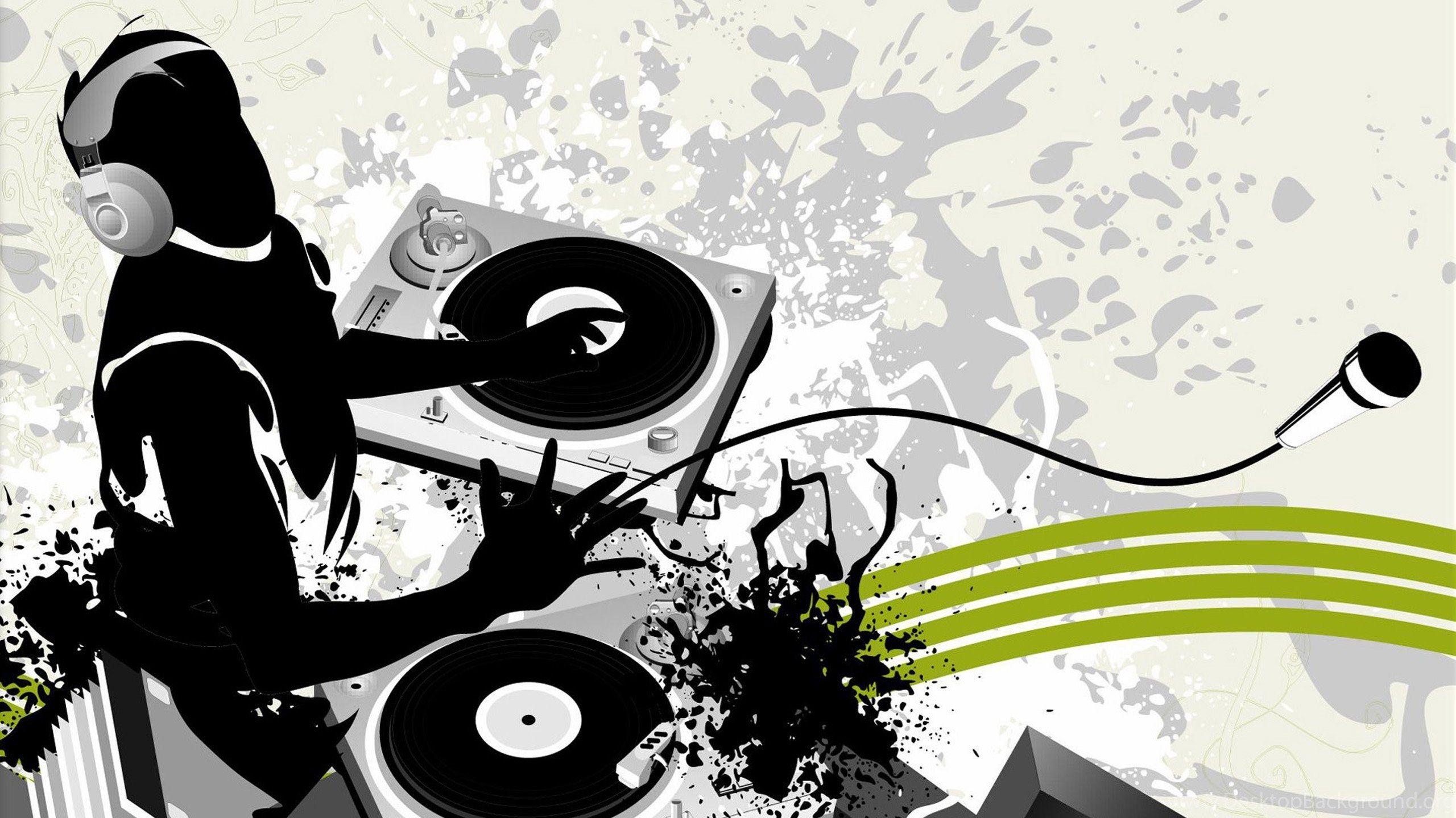 DJ Logo Wallpaper, HD Desktop Wallpaper Desktop Background