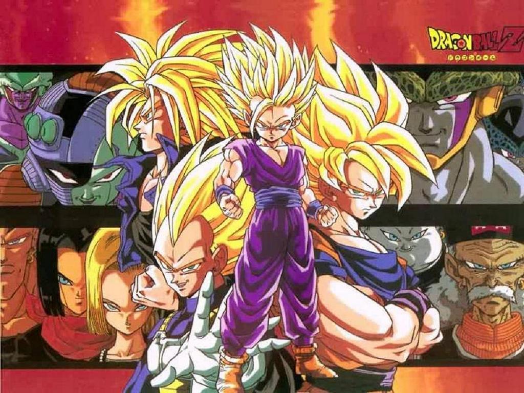 Dragon Ball Z Cast Wallpaper 281 Retina iPad - Wallpaper - HD