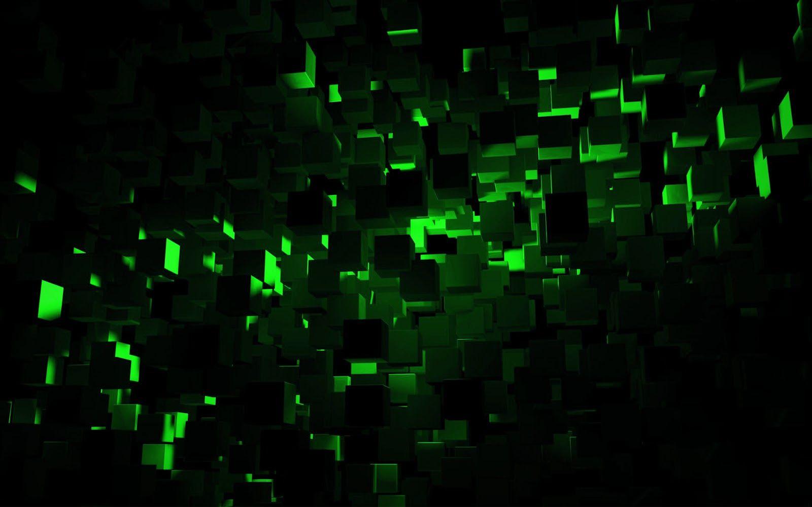 Green And Black HD Wallpaper