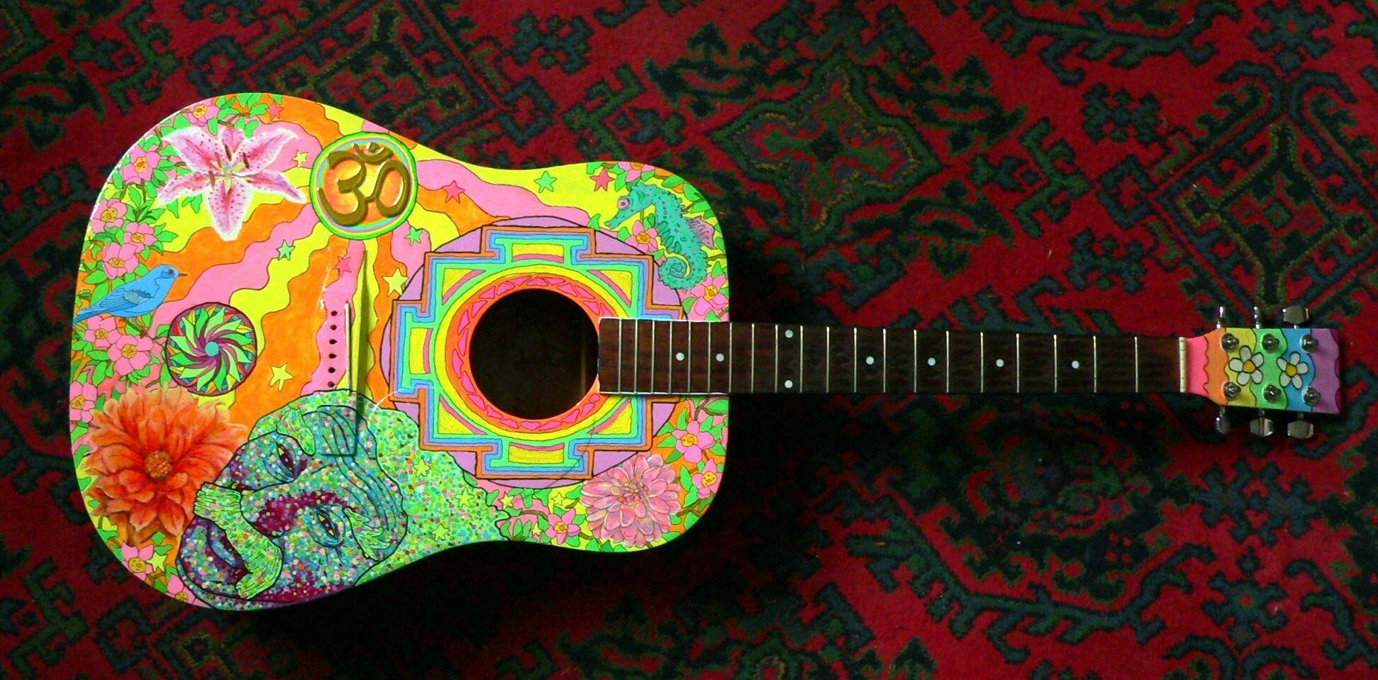 Free Image, rock, music, play, acoustic guitar, pattern