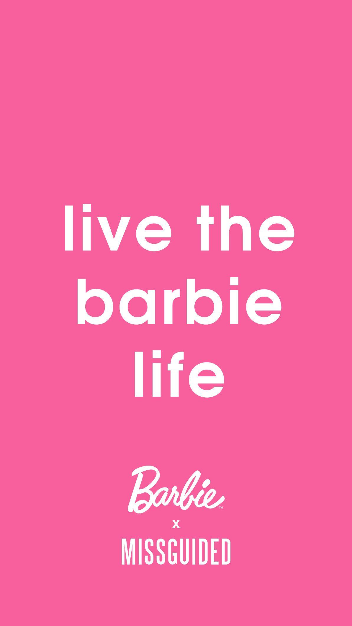 Barbie 80s Logo Wallpaper by Barbie  Bubblegum