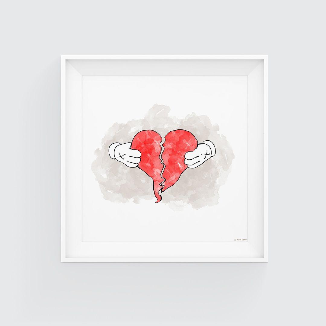 808s & Heartbreak Illustration