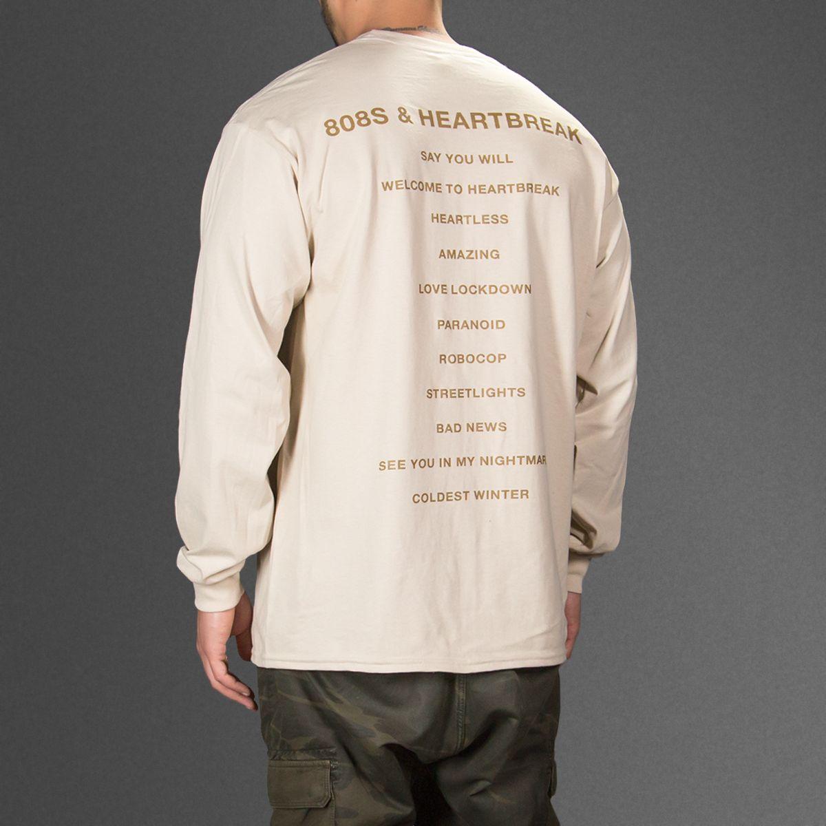 808S And HeartBreak Long Sleeve T Shirt. MENSWEAR