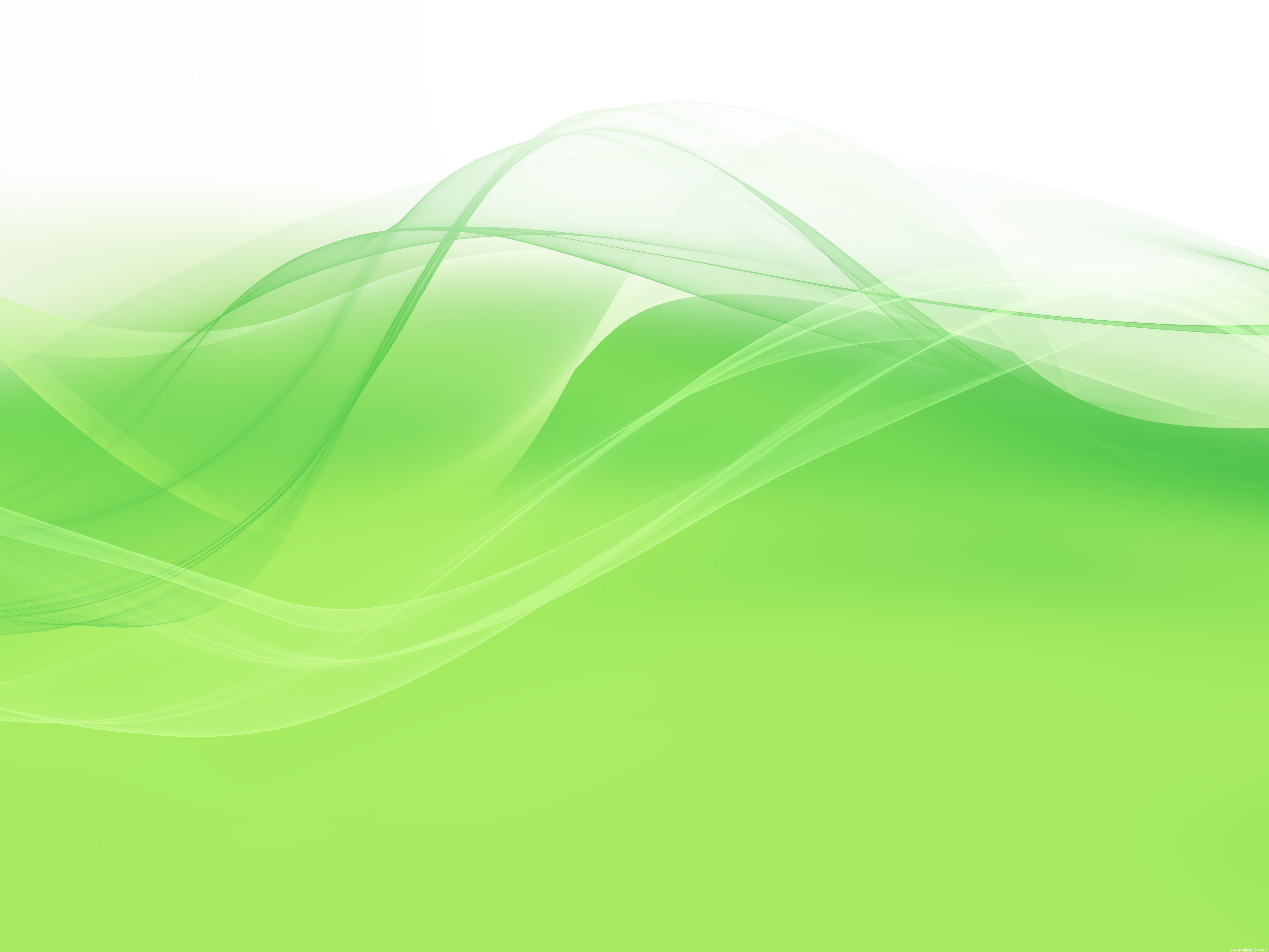 Soft Green Wavy Design Psdgraphics Cool Green Background Designs