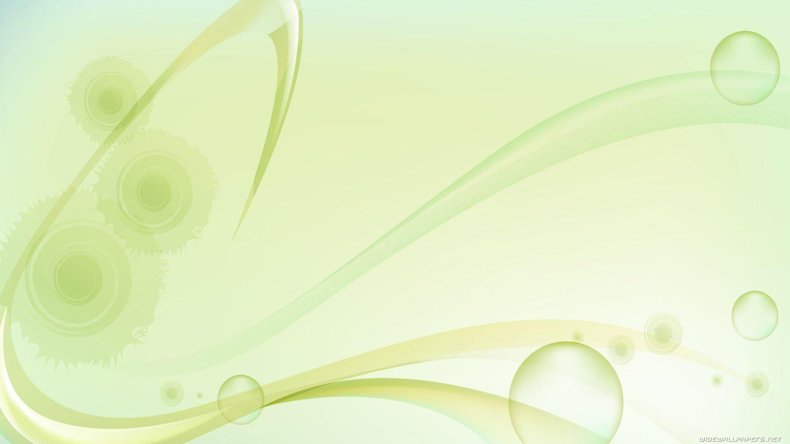 Light Green Abstract Free PPT Background