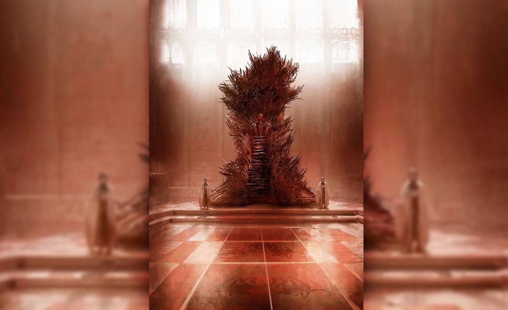 the iron throne 2 of Thrones Wallpaper