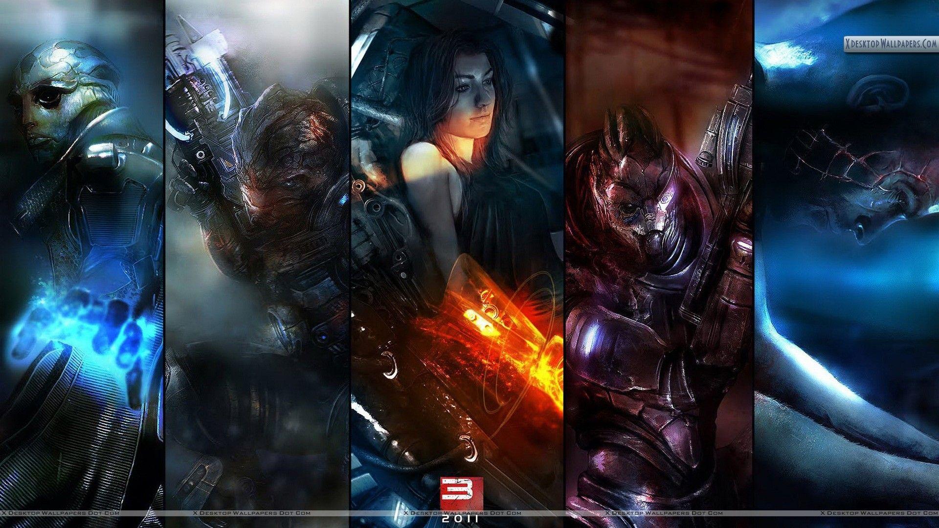 Mass Effect 3 Poster wallpaperx1080