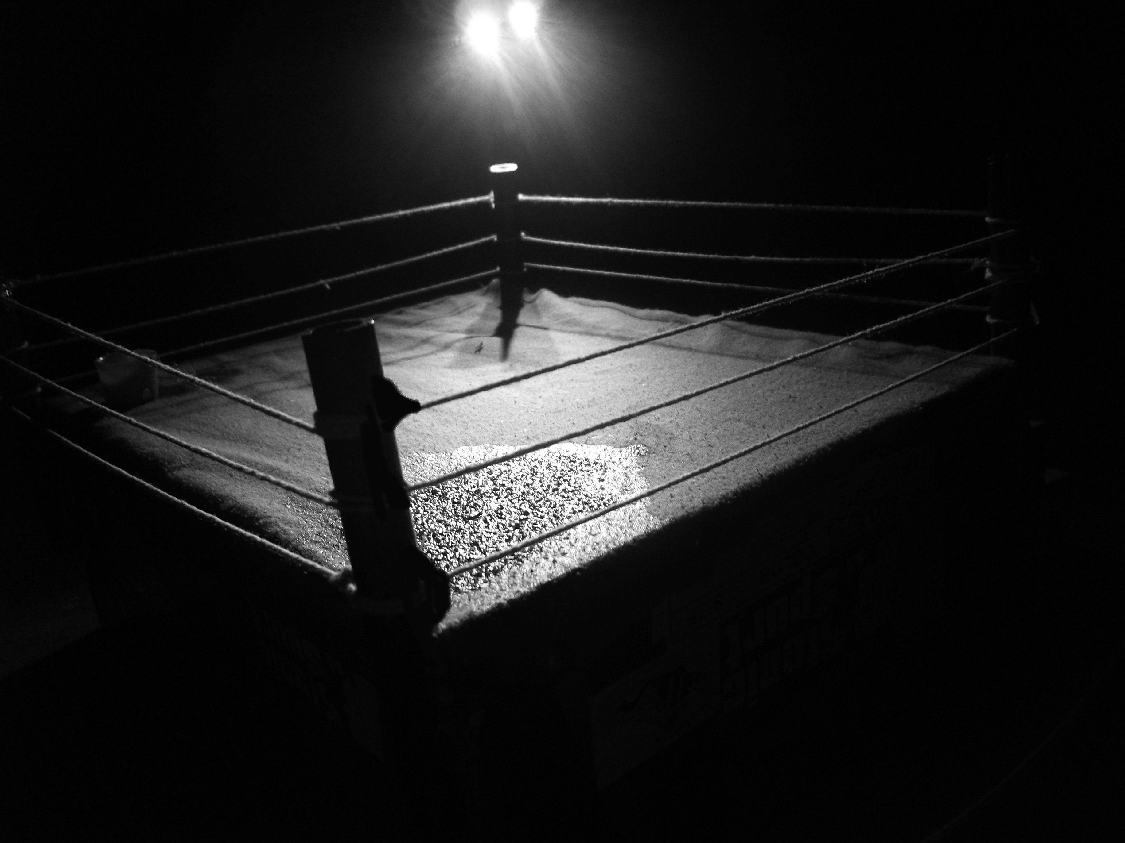 wrestling ring background