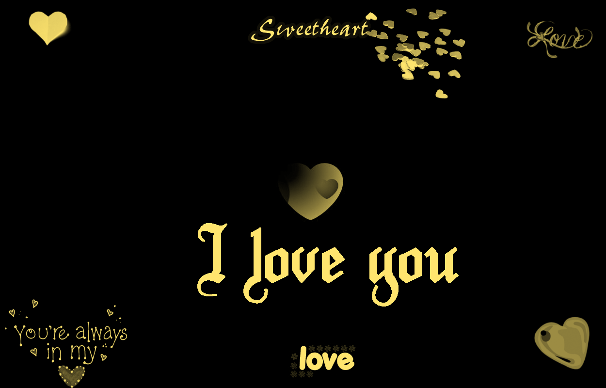 i love you backgrounds for computer