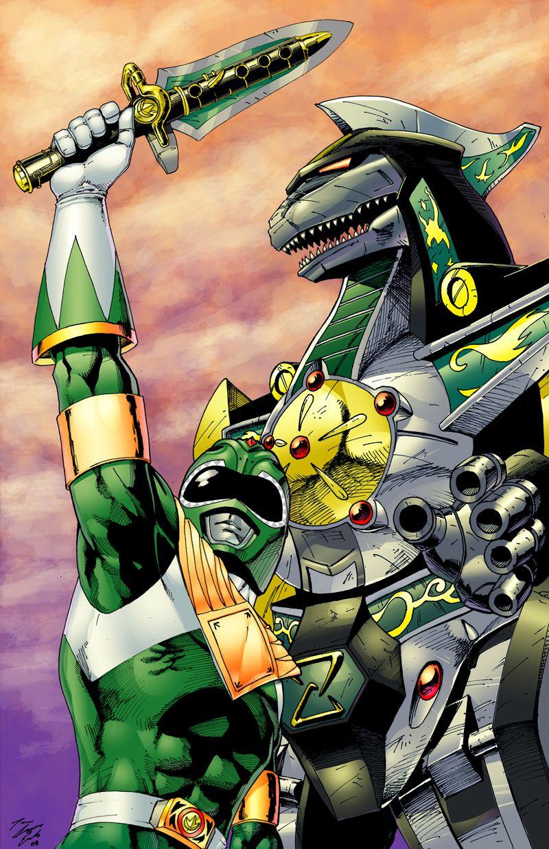 Green Ranger. Power rangers. Mighty morphin power