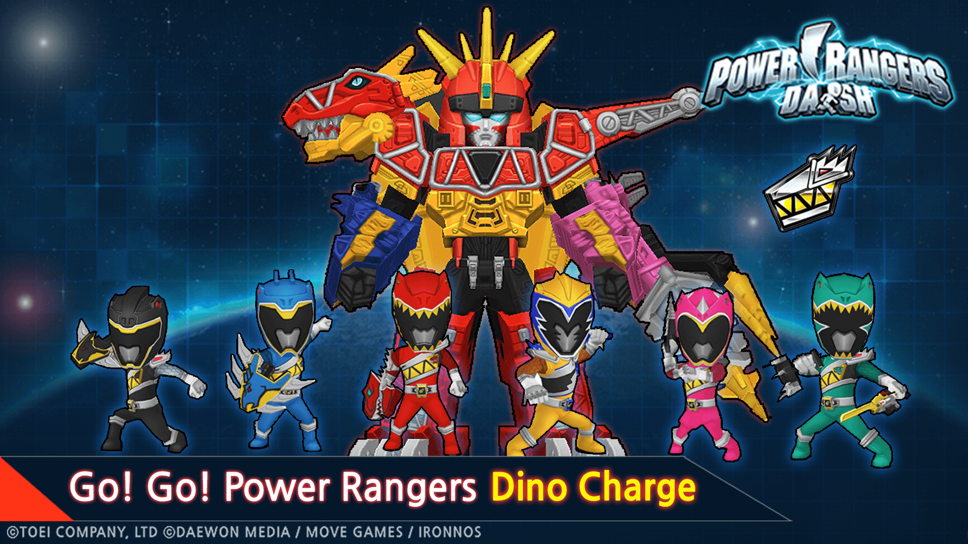 Power Rangers Dash (Asia) Play Store revenue & download