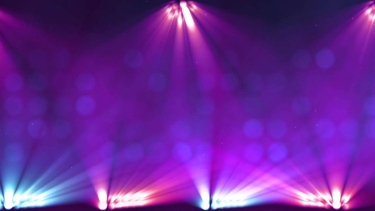Stage Lights Purple Scrolling HD Looping Background