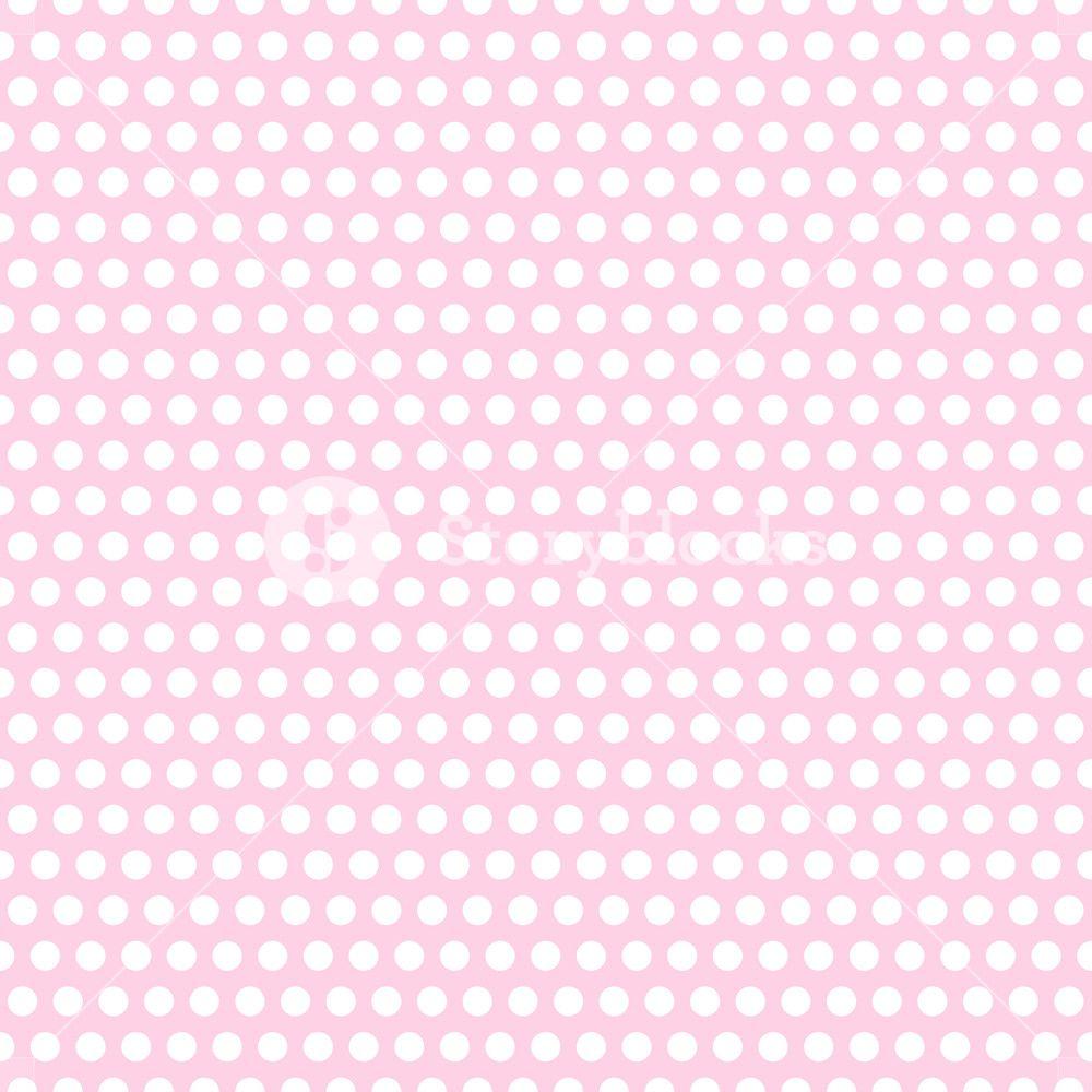 White Polka Dots Pattern On A Light Purple Background Royalty Free