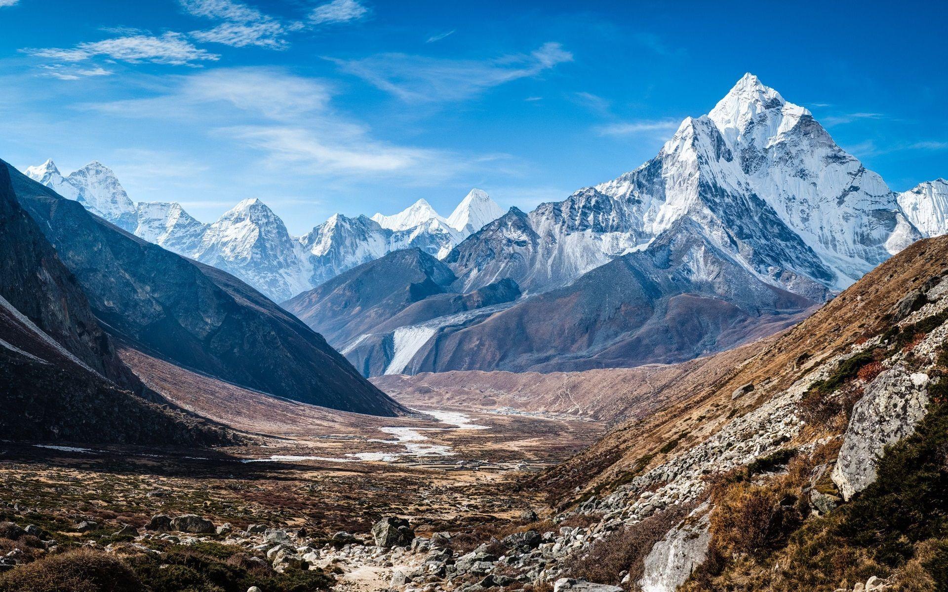 Nature & Landscape Ama Dablam Himalaya Mountains wallpaper Desktop