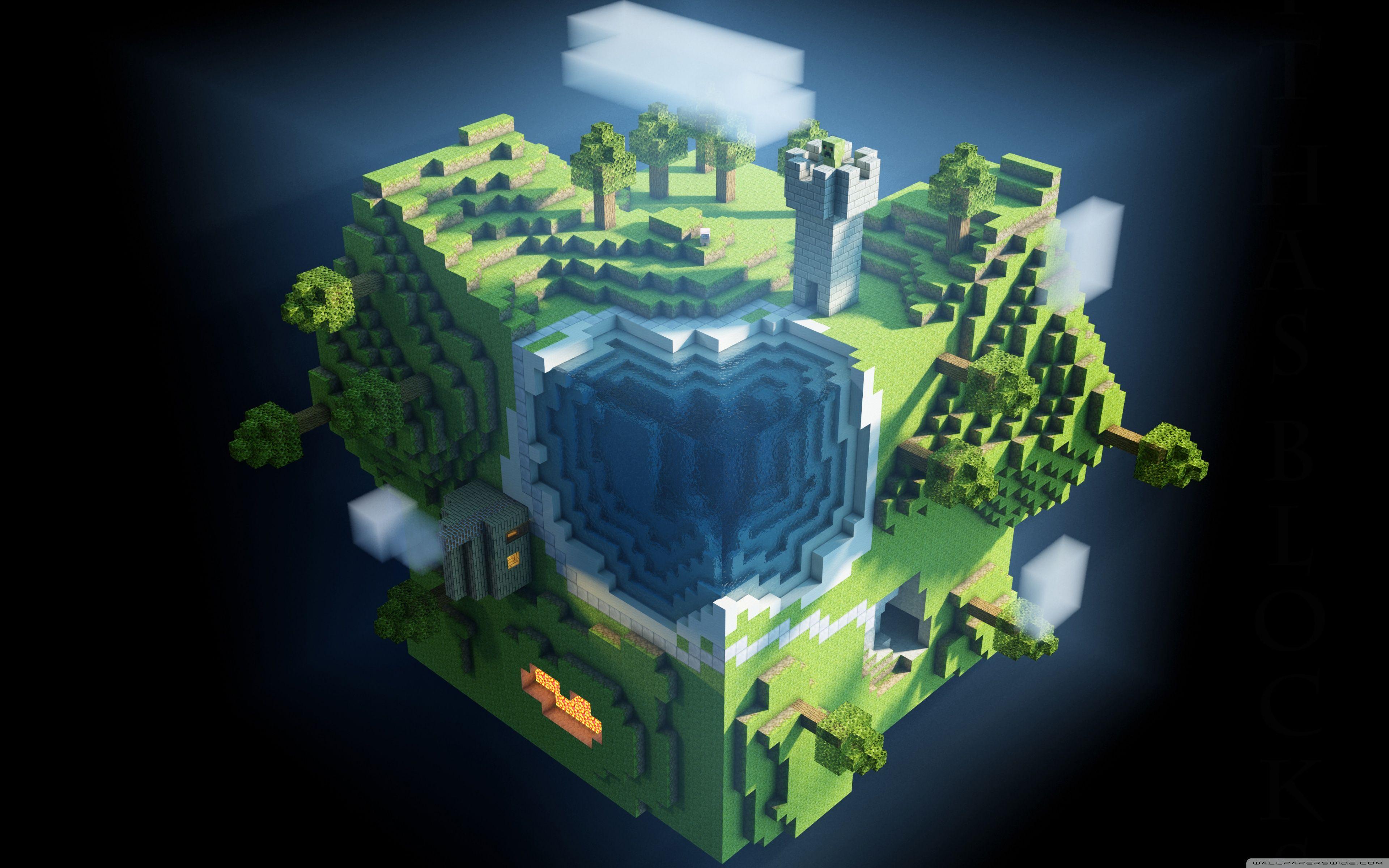 Minecraft Game ❤ 4K HD Desktop Wallpaper for 4K Ultra HD TV • Wide