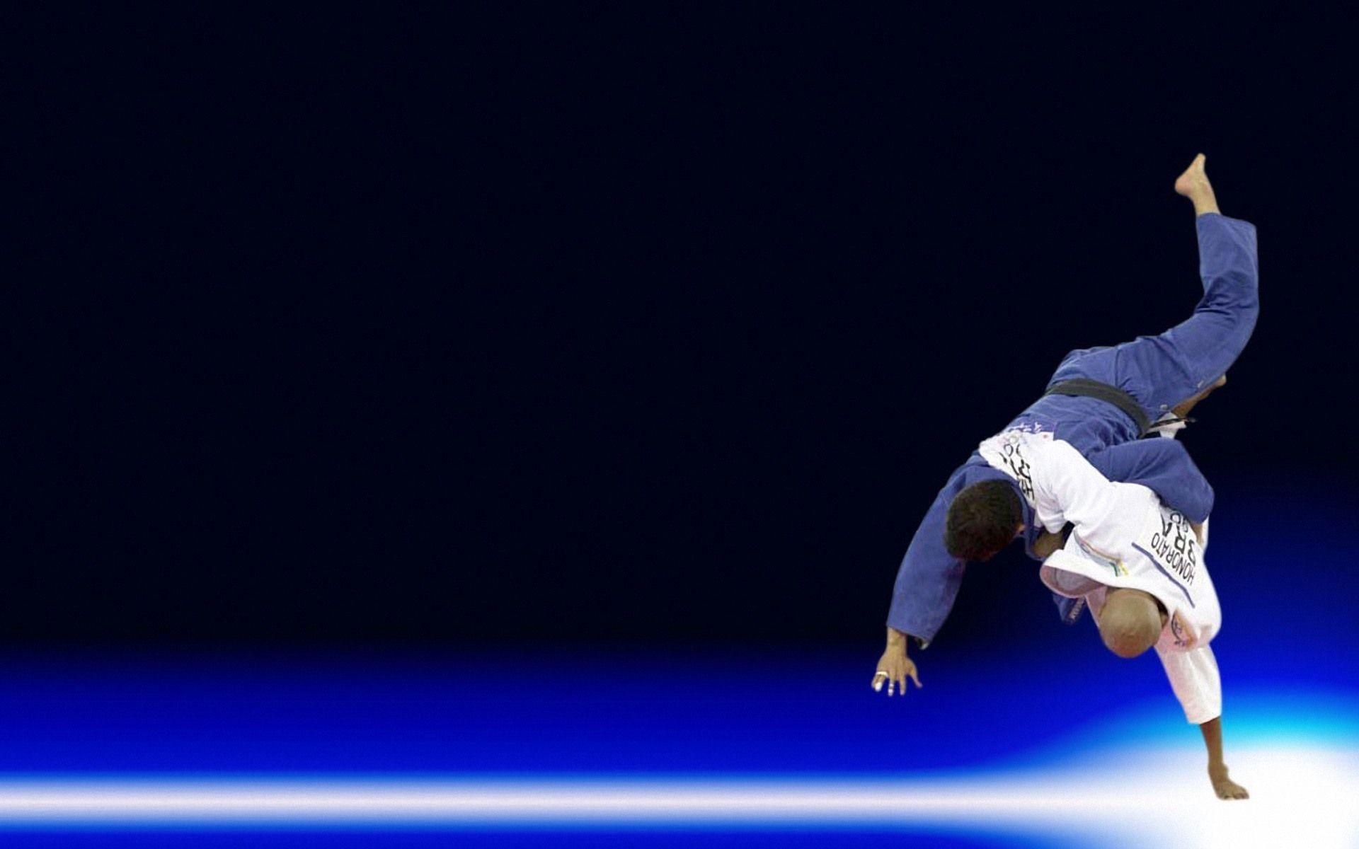 Judo Players Competing In Judo Match Stock Photo - Download Image Now - Judo,  Only Women, Two People - iStock