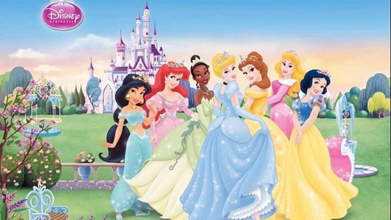 cartoon disney princess castle
