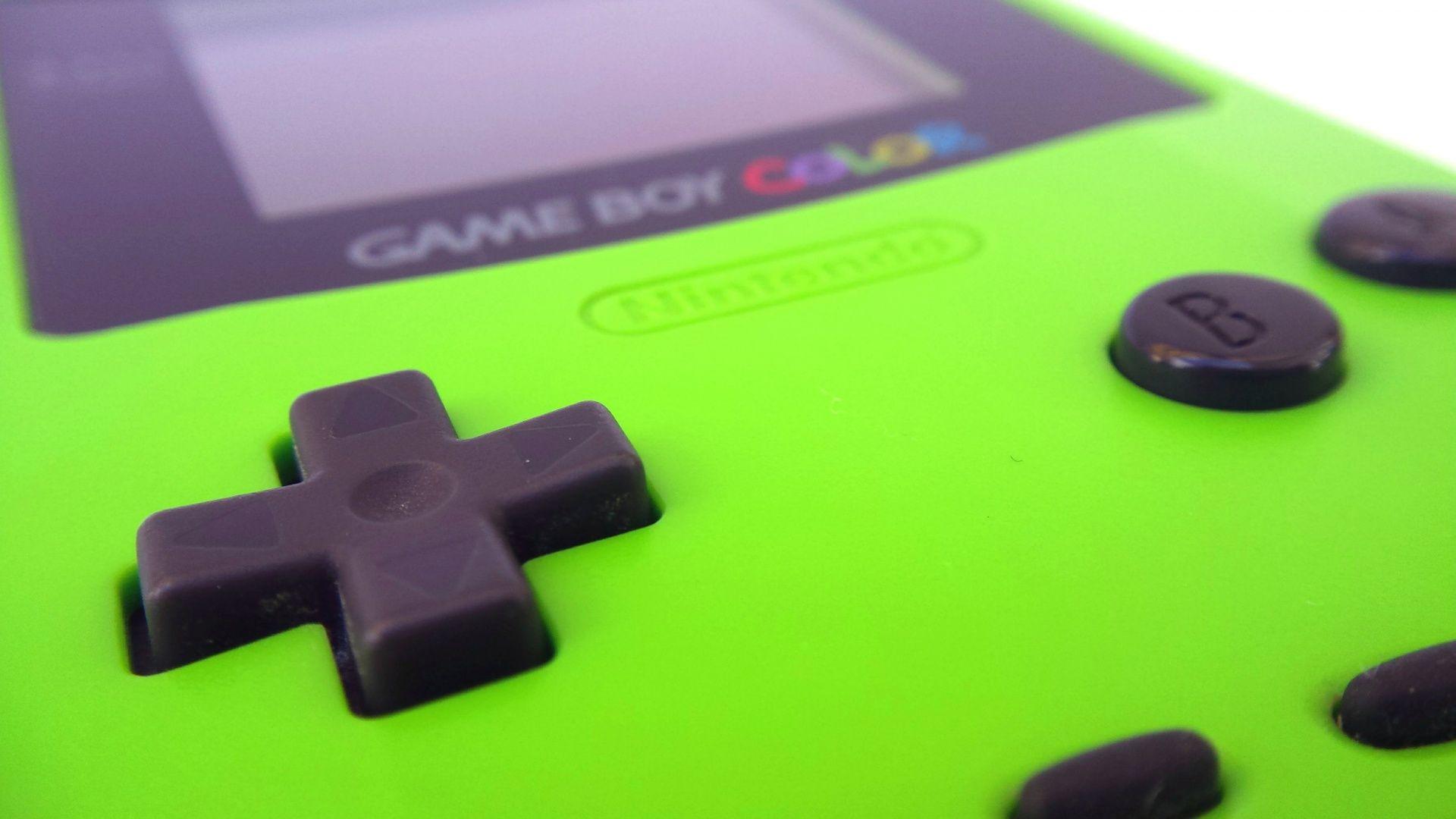 Green Nintendo Game Boy Color Free Domain Picture