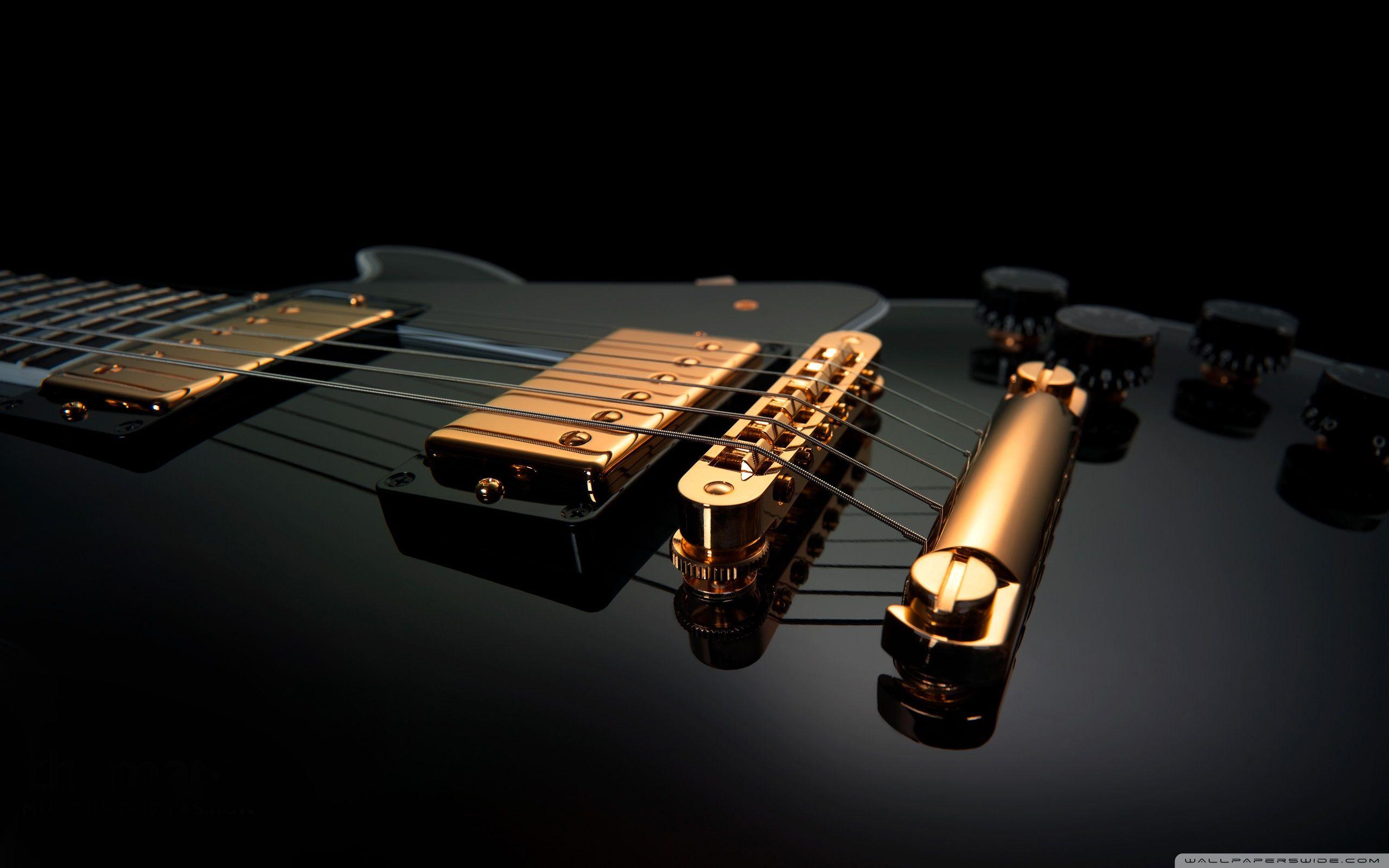 Black Guitar ❤ 4K HD Desktop Wallpaper for 4K Ultra HD TV • Tablet