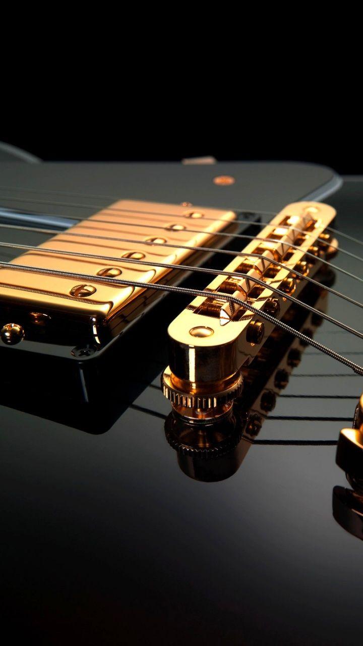 Black Guitar Galaxy S3 Wallpaper (720x1280)