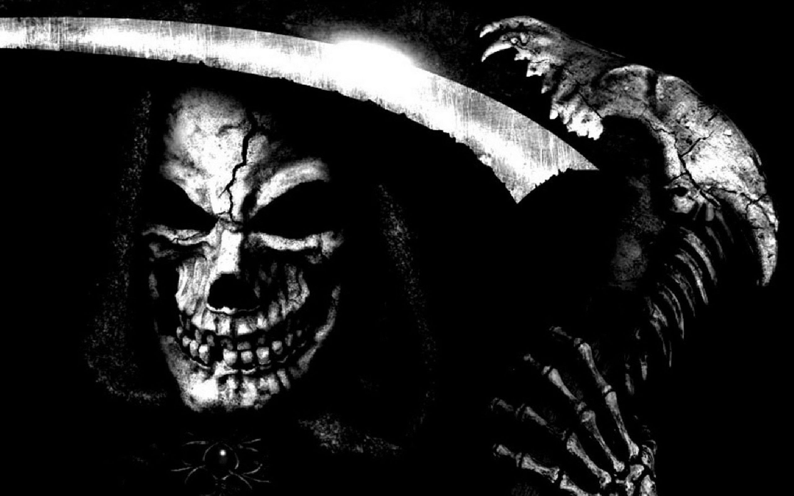 Grim Reaper Wallpaper. Art: Horror Grim Reaper